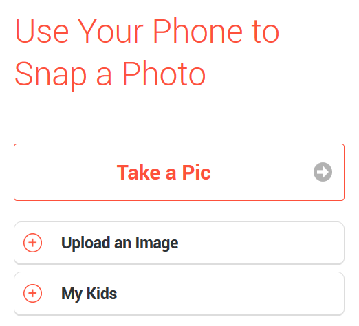 Snap a photo of your childs art with your phone